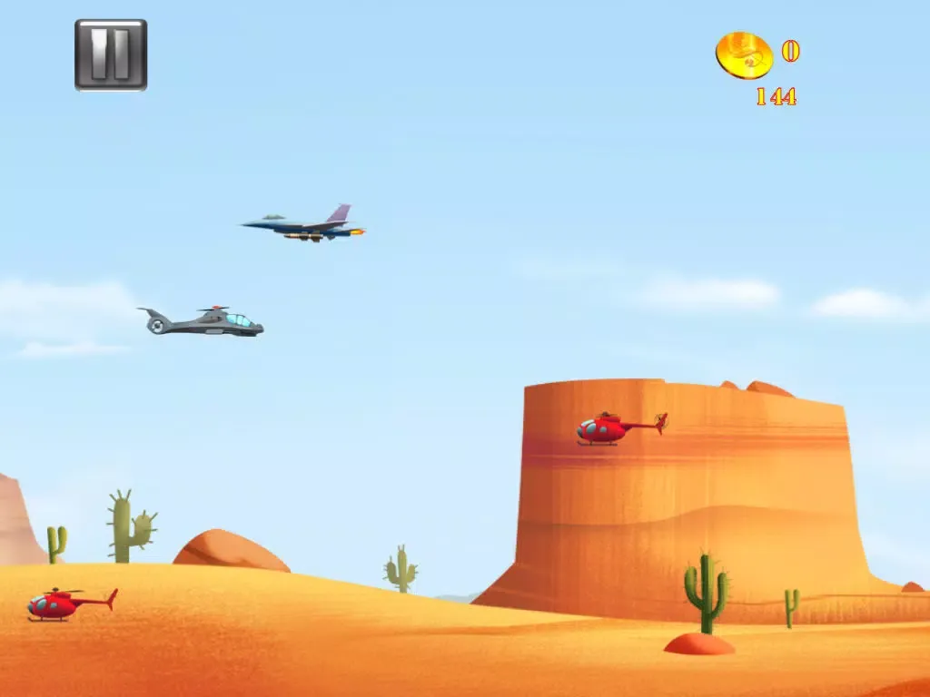صور Helicopter War Pilot – Ultimate Flying & Shooting Action Game in the Skies iPad 
