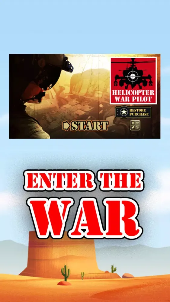 صور Helicopter War Pilot – Ultimate Flying & Shooting Action Game in the Skies