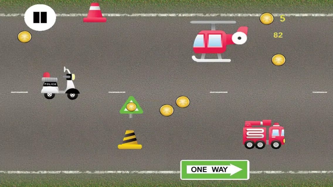 Capturas de pantalla de A Police Chaser Chasing – Auto Car Racing on the Streets of Danger
