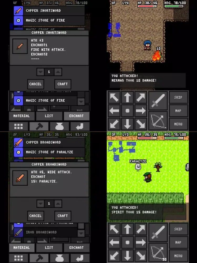 Tangkapan layar Alchemic Dungeons Lite iPad 