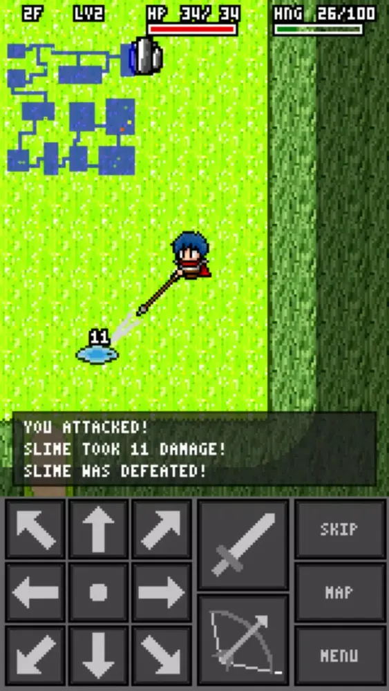 Tangkapan layar Alchemic Dungeons Lite