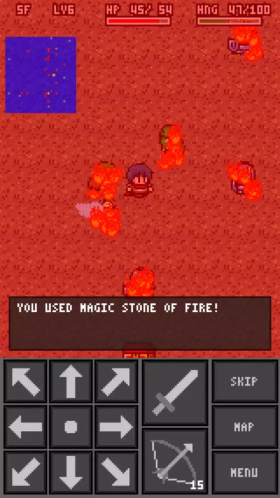 Tangkapan layar Alchemic Dungeons Lite
