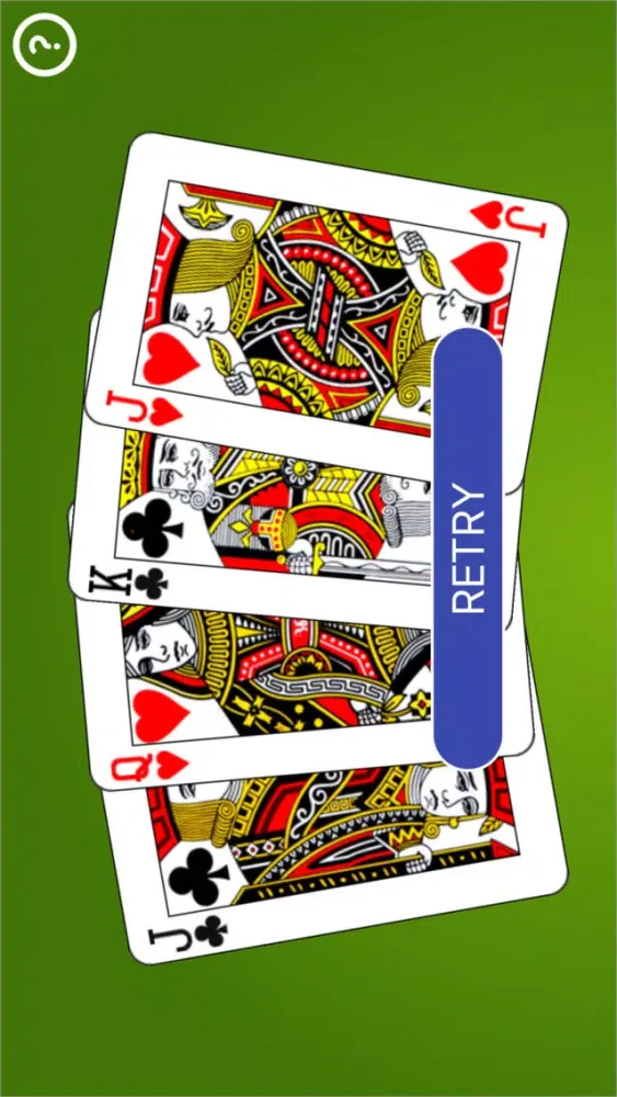 Tangkapan layar iCardTrick