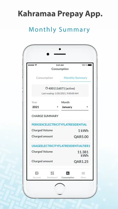 Tangkapan skrin KM Prepaid