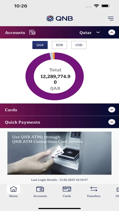 تصاویر QNB Mobile