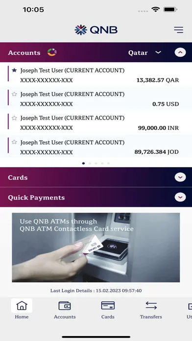 تصاویر QNB Mobile