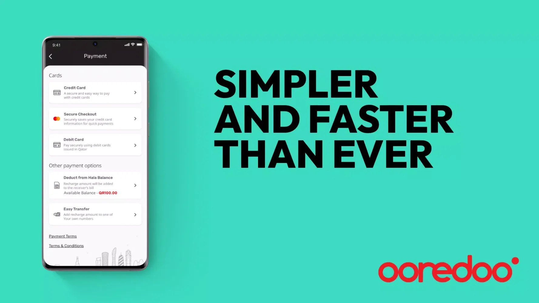 Zrzuty ekranu Ooredoo Qatar