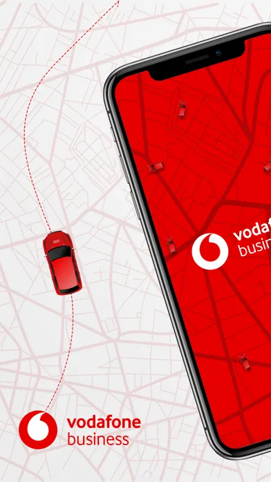 Capturas de tela do Vodafone IoT – Fleet Driver