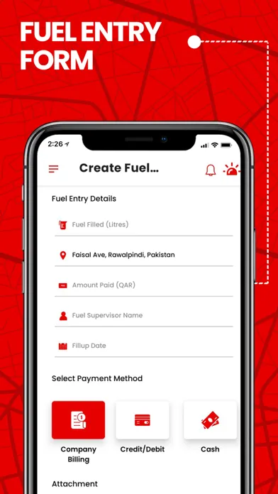 Capturas de tela do Vodafone IoT – Fleet Driver