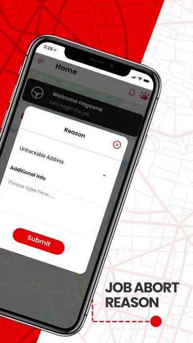 Capturas de tela do Vodafone IoT – Fleet Driver