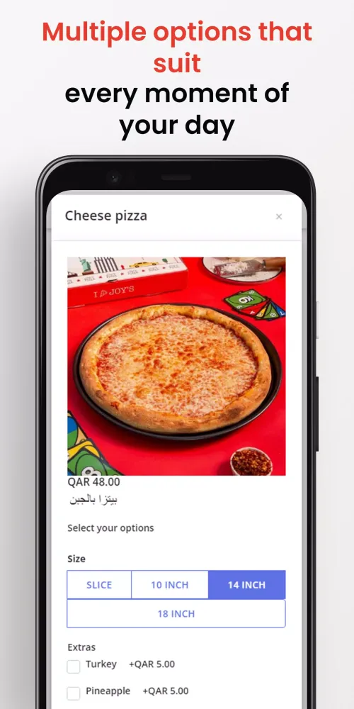 Joy's Pizza | Qatar应用截图