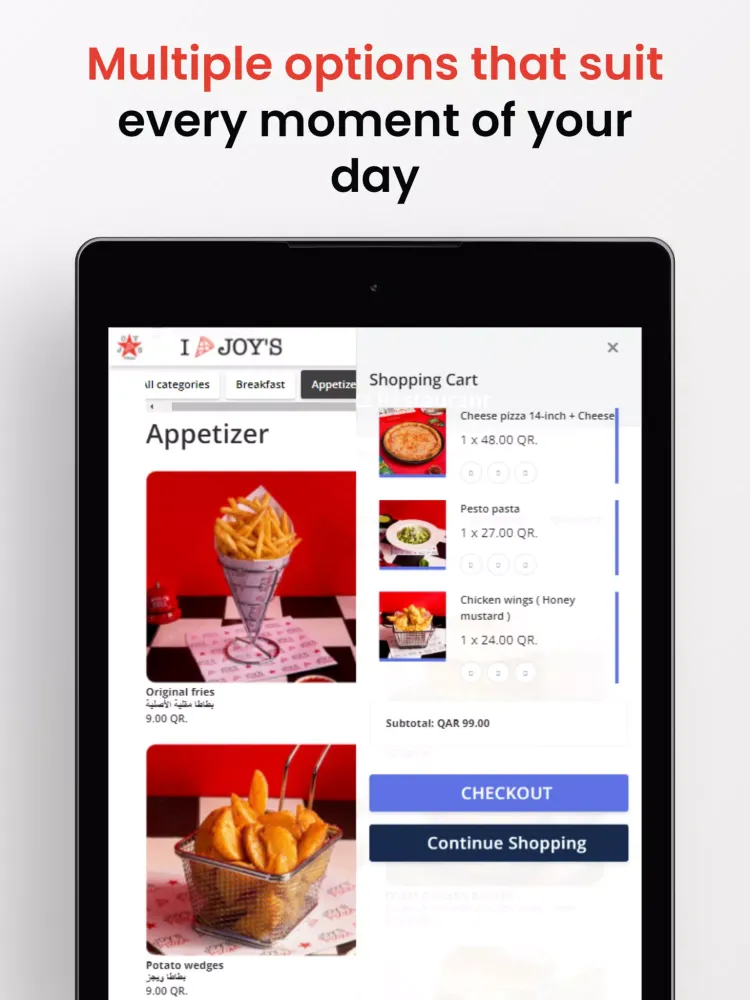 Joy's Pizza | Qatar应用截图
