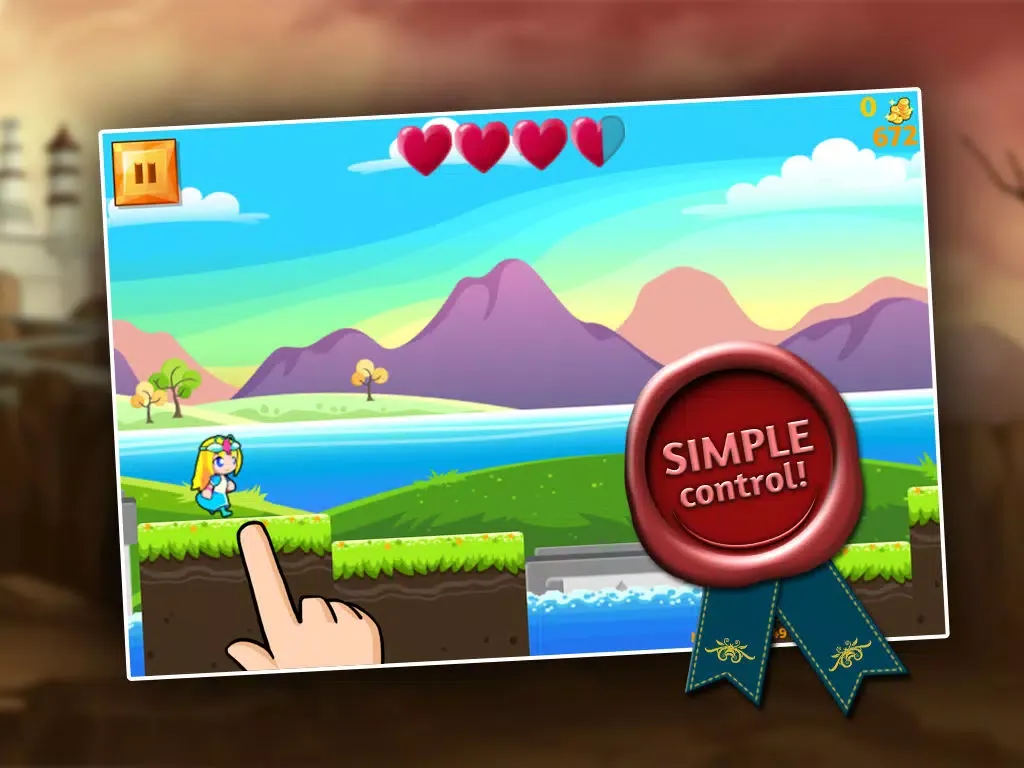 Run Princess Run iPad  স্ক্রিনশট