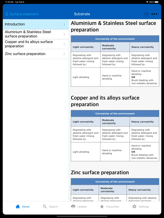 Tangkapan skrin FROSIO Inspectors Book iPad 