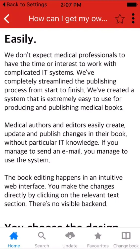 Capturas de tela do MyMedicalBooks