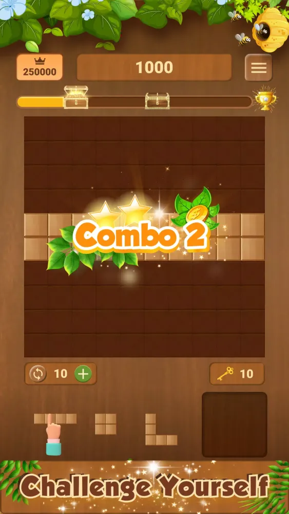 Woody Block Puzzle - Q Block Ekran Görüntüleri