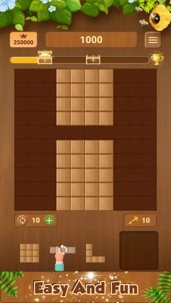 Woody Block Puzzle - Q Block Ekran Görüntüleri