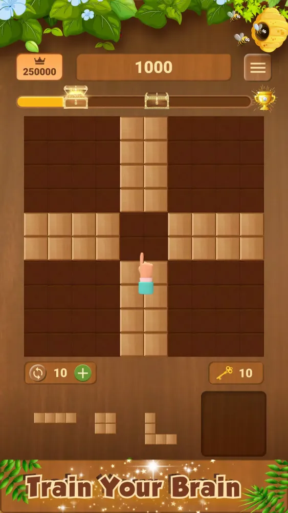 Woody Block Puzzle - Q Block Ekran Görüntüleri