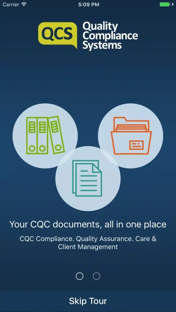 Ảnh chụp màn hình của Quality Compliance Systems