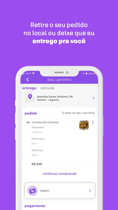 Tangkapan layar Quero Delivery