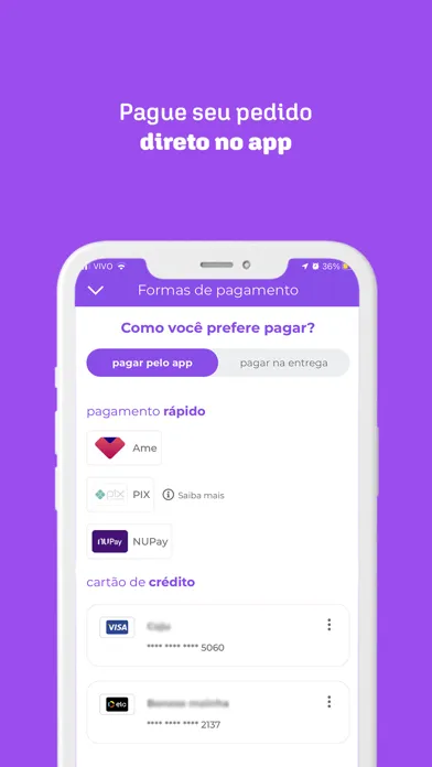 Tangkapan layar Quero Delivery