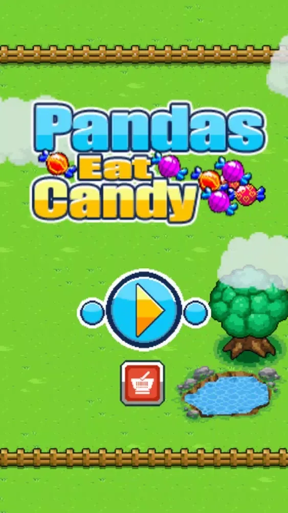 Tangkapan layar Pandas eat candy