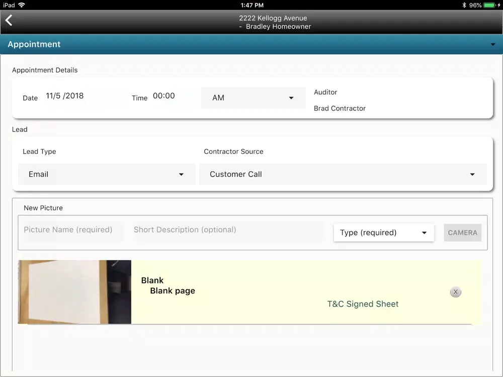 Compass Audit Tool - QHEC iPad  Screenshots