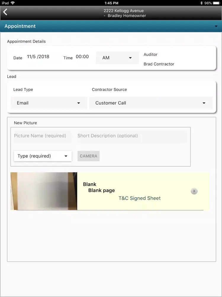 Compass Audit Tool - QHEC iPad  Screenshots