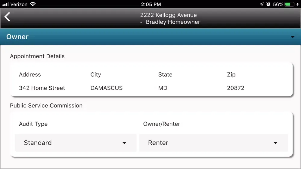 Compass Audit Tool - QHEC Screenshots