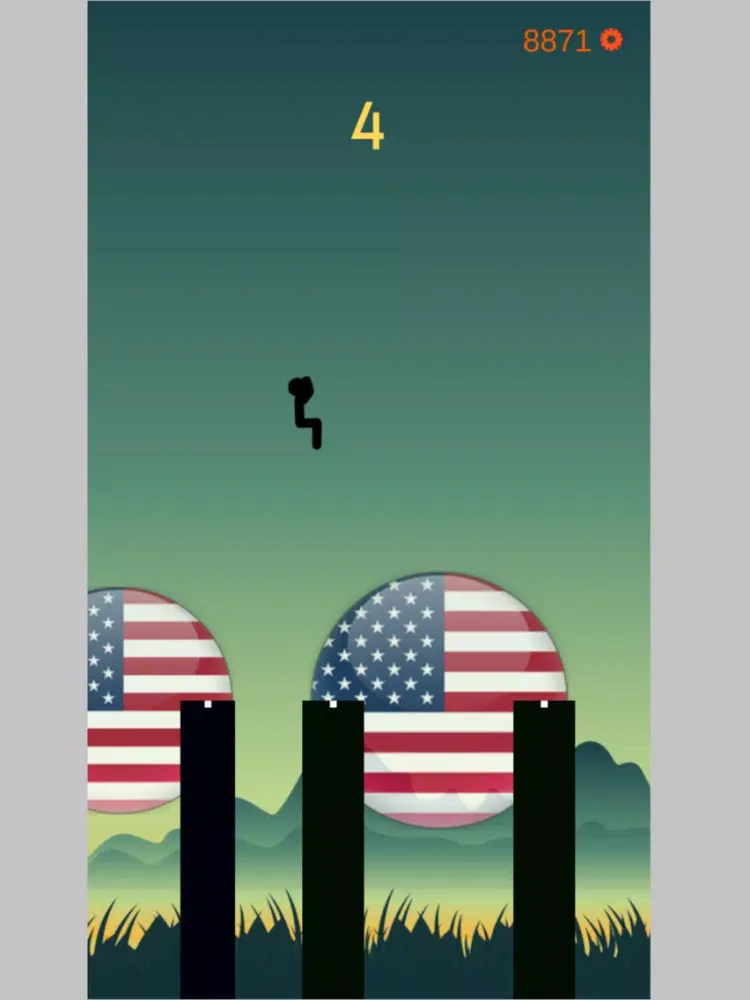 Capturas de tela do Stickman Blow (Balloon Hero) iPad 
