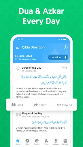 Capturas de pantalla de Qibla Compass: Qibla Direction