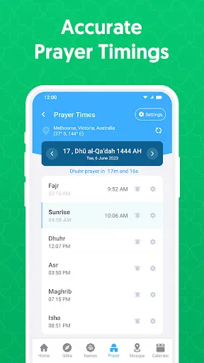 Capturas de pantalla de Qibla Compass: Qibla Direction