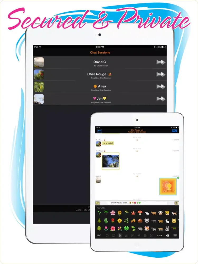 تصاویر QIK CHAT iPad 