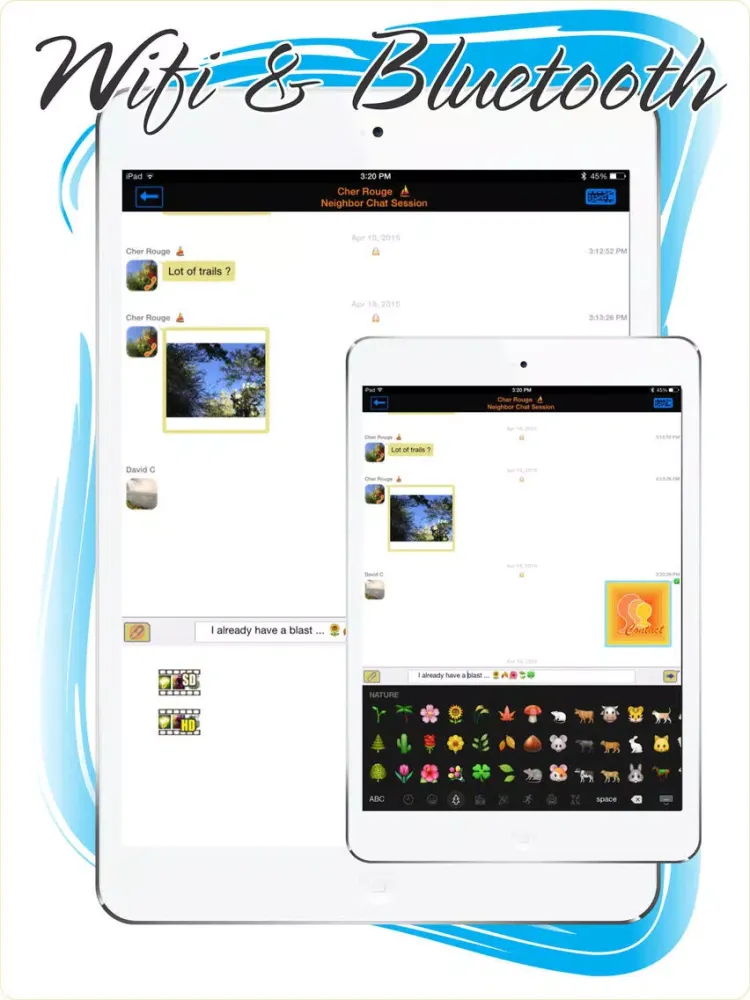 تصاویر QIK CHAT iPad 