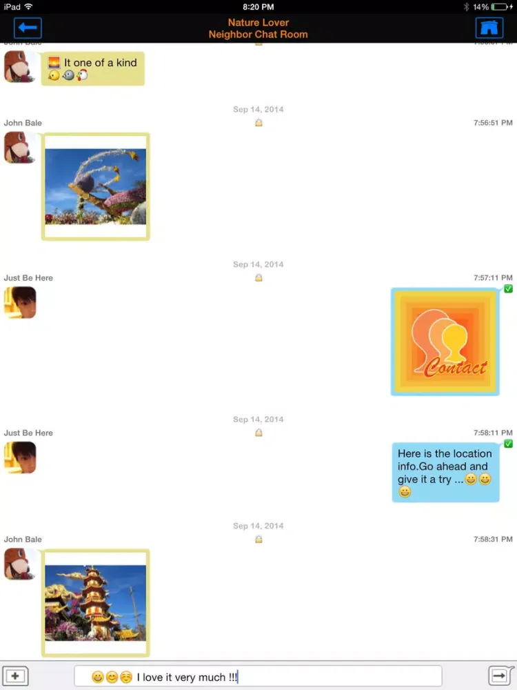 تصاویر QIK CHAT iPad 