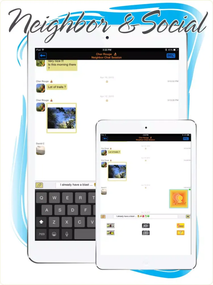 تصاویر QIK CHAT iPad 
