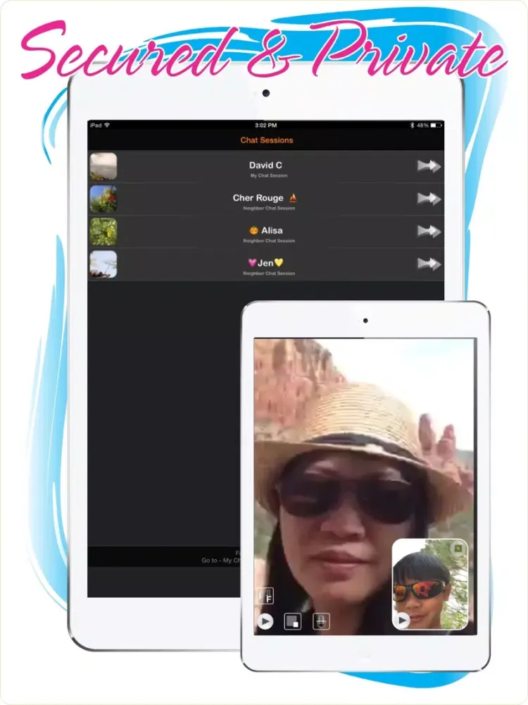 Cool Video Talkie & Chat iPad  스크린샷