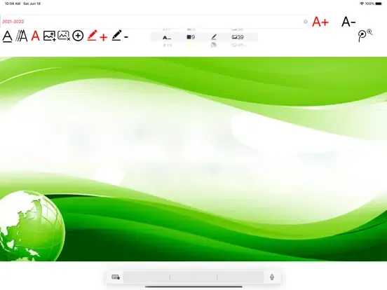 Capturas de pantalla de Business card making iPad 