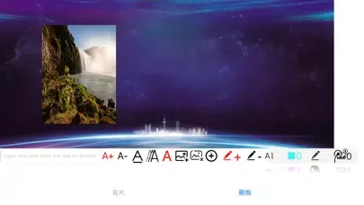 Capturas de pantalla de Business card making