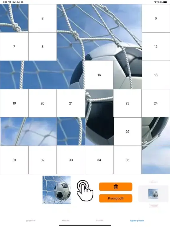Jigsaw puzzle， iPad  سکرین شاٹس
