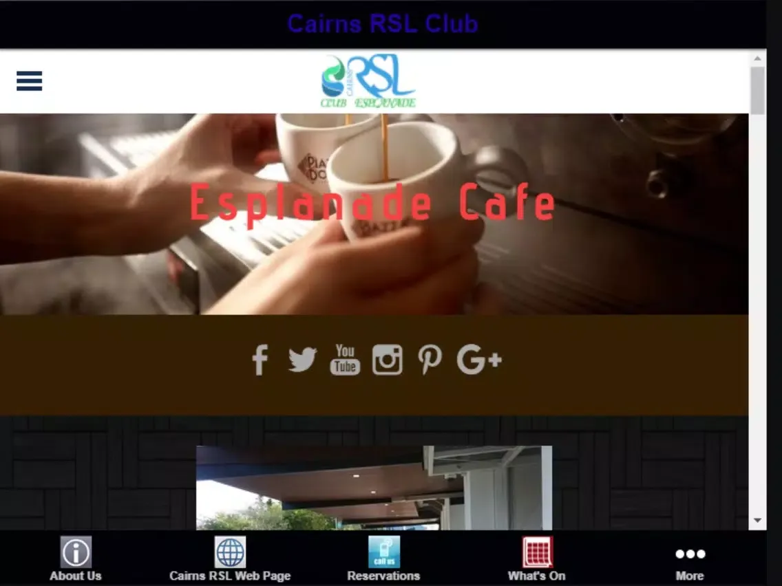 Cairns RSL Club iPad  Screenshots