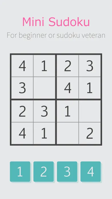 Mini Sudoku Number Place Screenshots
