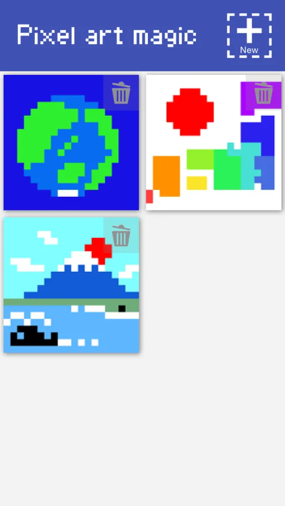 Pixel art magic Screenshots