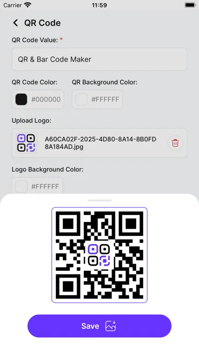 QR & Bar Code Maker স্ক্রিনশট