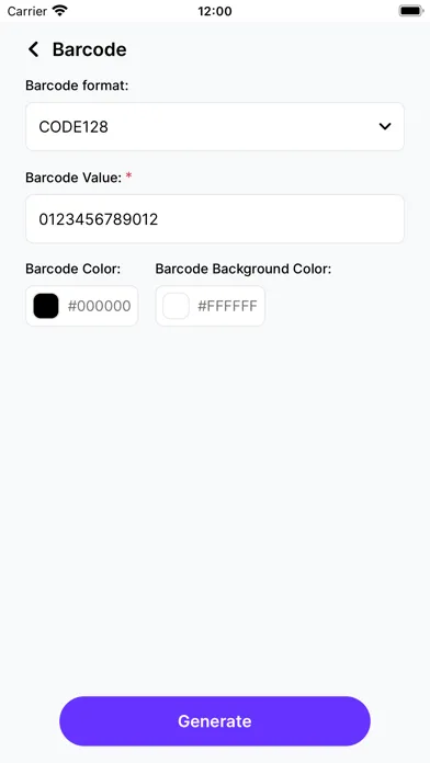 QR & Bar Code Maker স্ক্রিনশট
