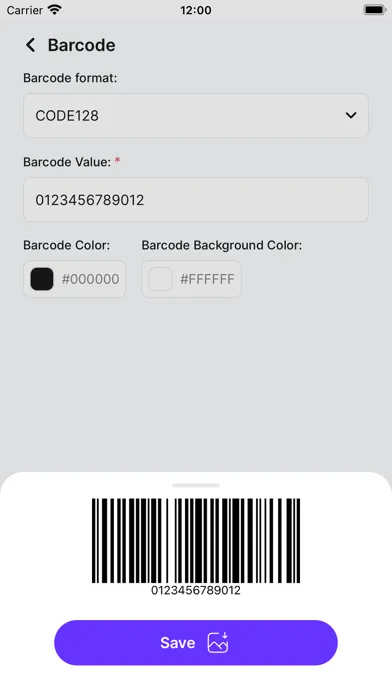 QR & Bar Code Maker স্ক্রিনশট