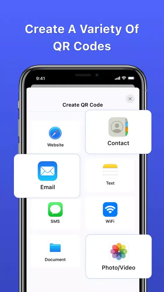 Screenshot di QR Code Scanner, Generator