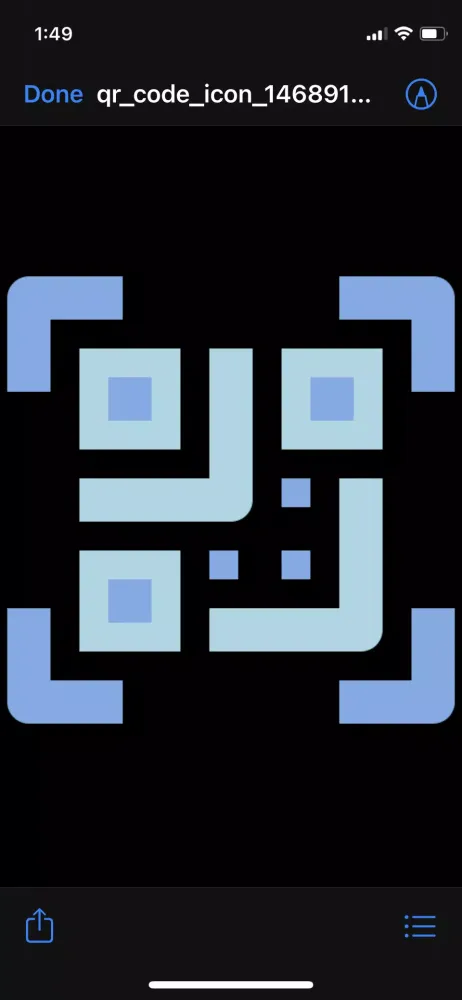 Qr reader 스크린샷
