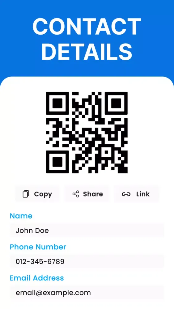 QR Code Scanner سکرین شاٹس