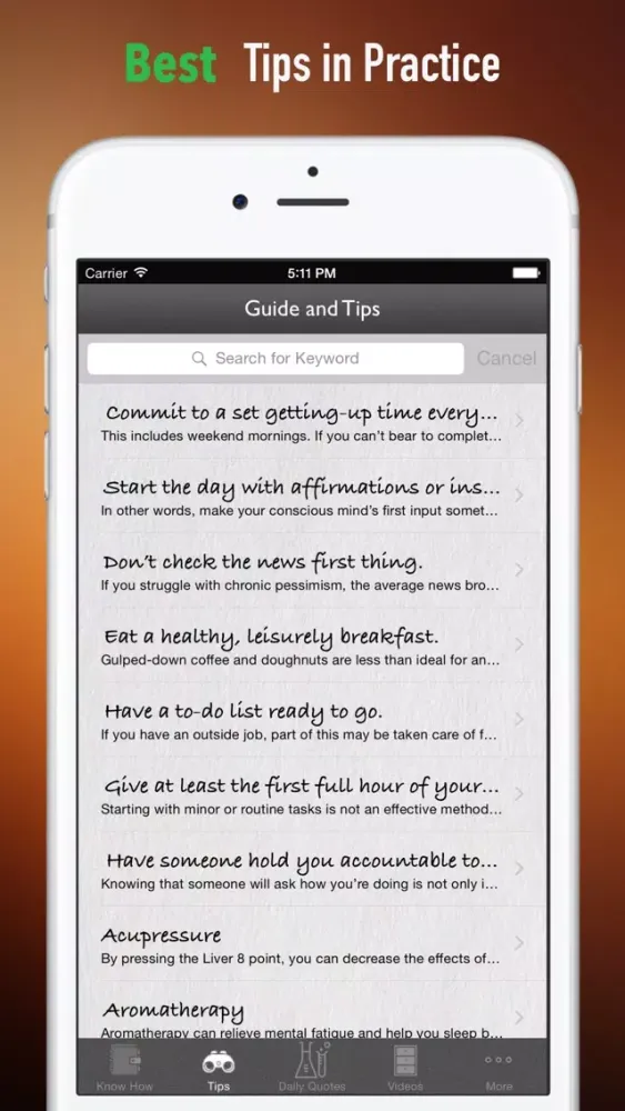 Dysthymia Self Help: Guide Tutorial with Daily Support Screenshots